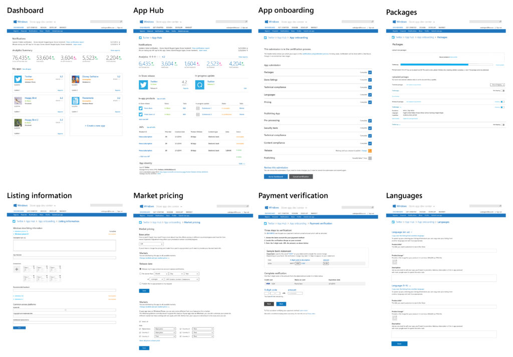 Windows App Store Dev Portal Symphony Ux - roblox izle at next new now vblog